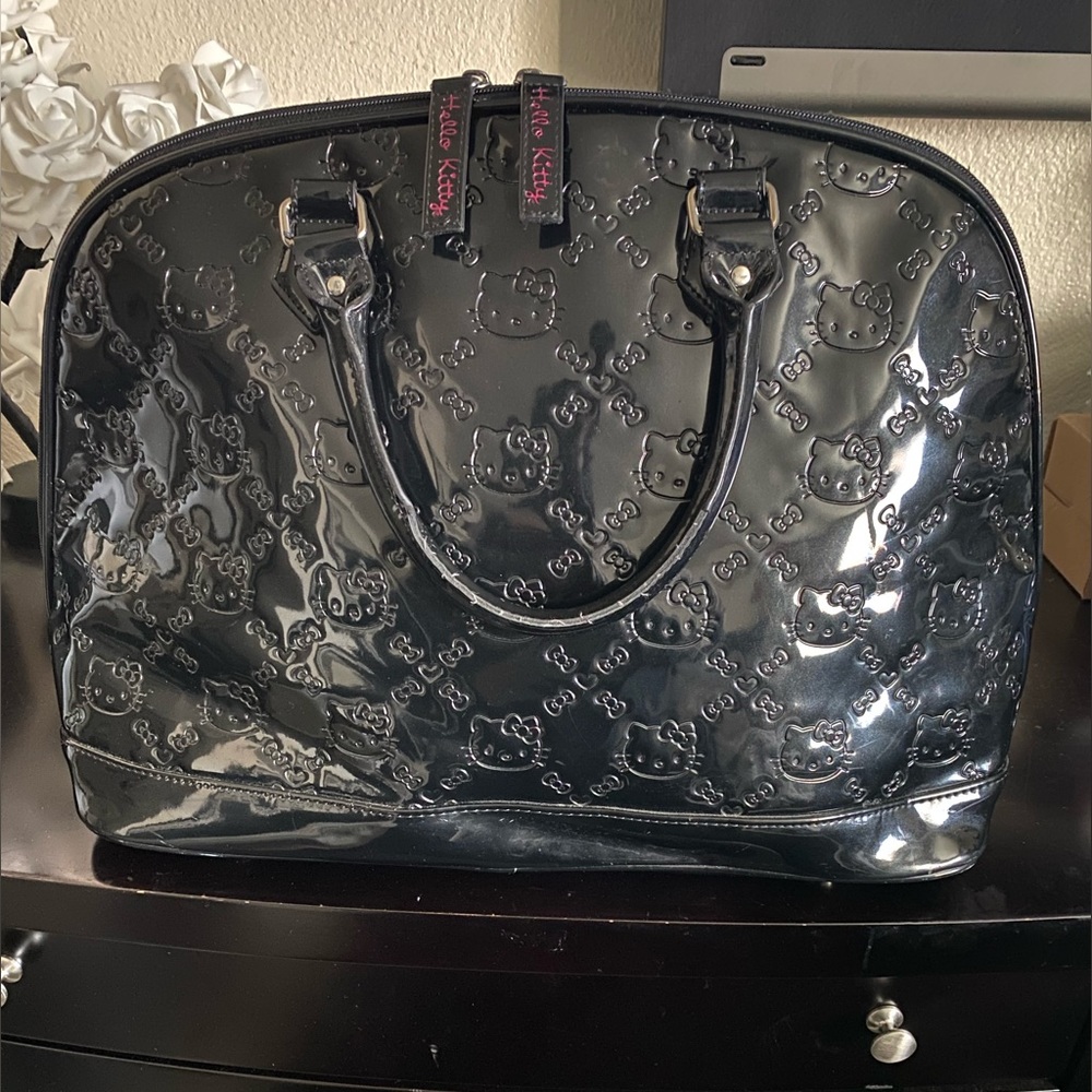 Loungefly Hello Kitty Embossed Weekender Bag